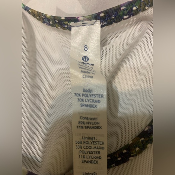 Lululemon Running In The City Tank FSWM Size 8 NWT - Picture 4 of 6